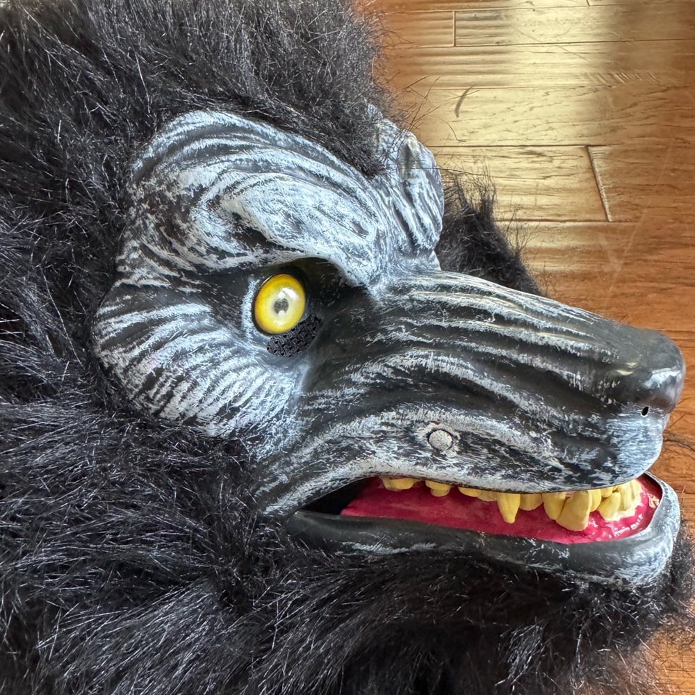 Halloween Werewolf Furry Mask‎ - Picture 3 of 9